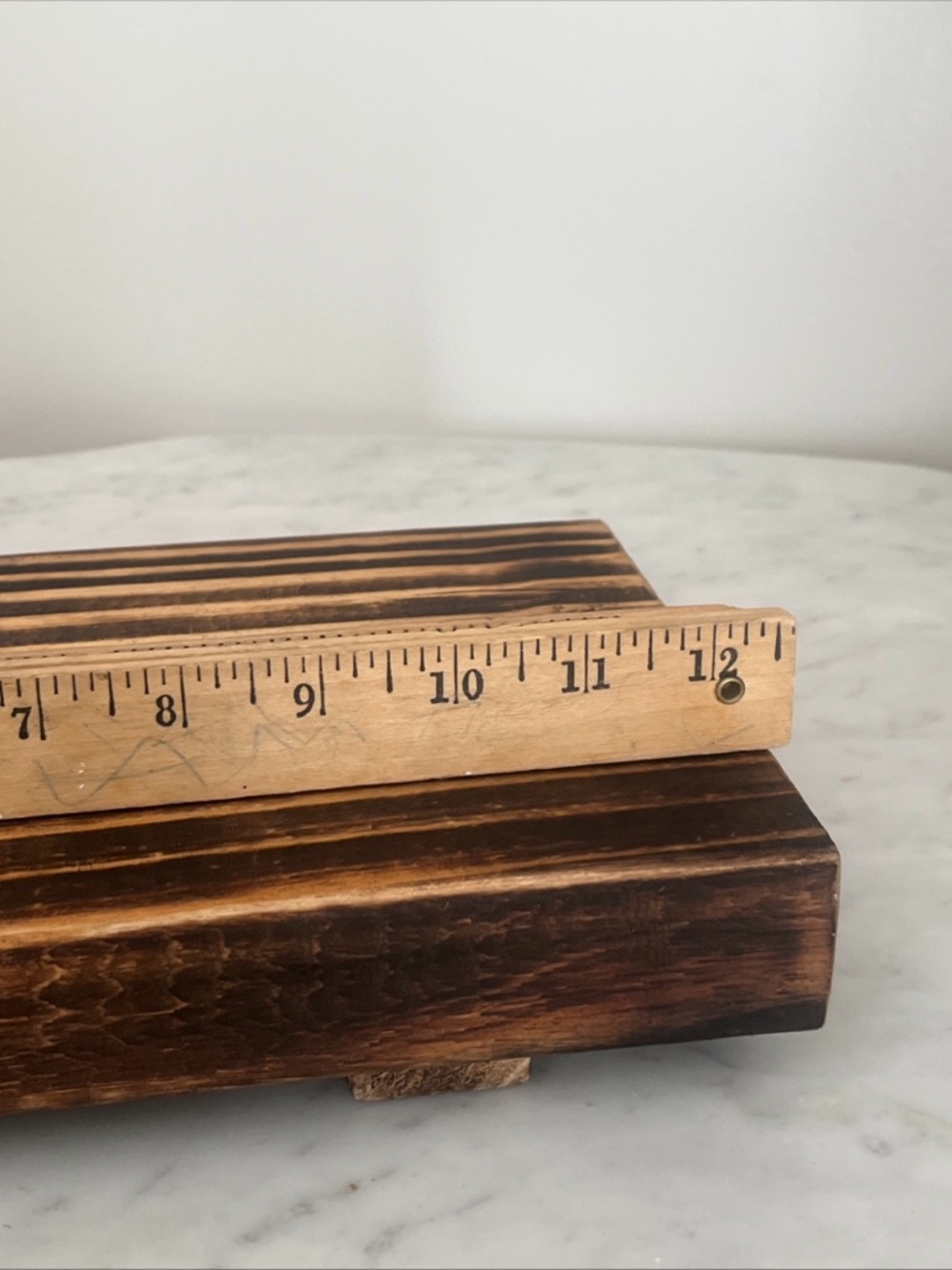 Wood Stand Pedestal Tray Bathroom Decor Soap Holder Vanity Tray Decorative Riser - Picture 8 of 9